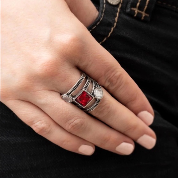 Paparazzi Galactic Governess - Red Ring